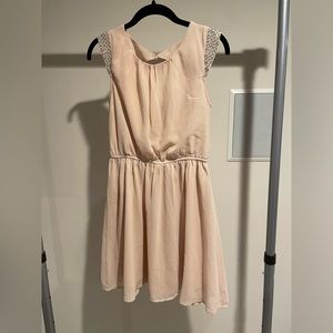 Blush pink dress